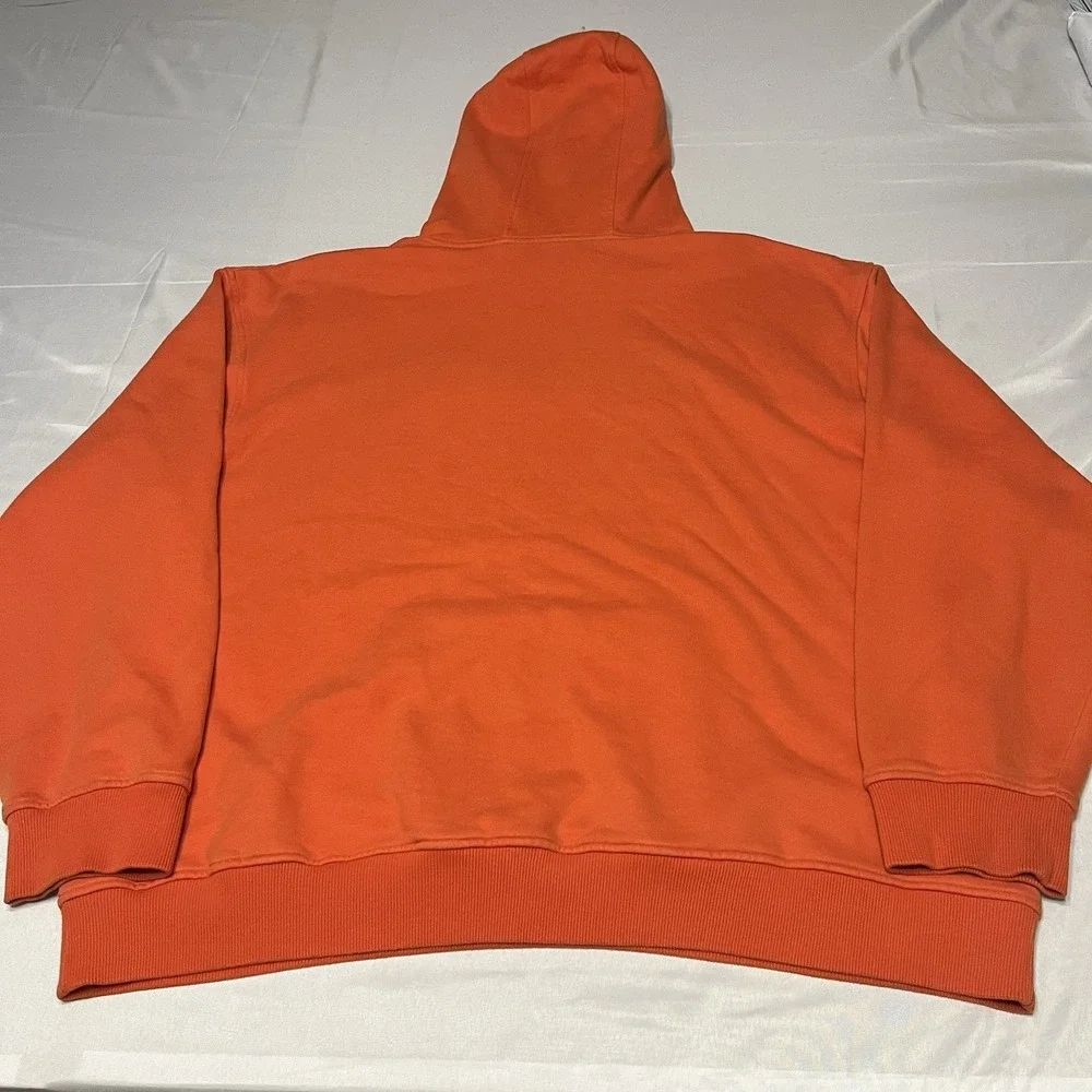 Vintage Clemson Tigers Nike Center Swoosh Hoodie Sweatshirt Size XL Oversized